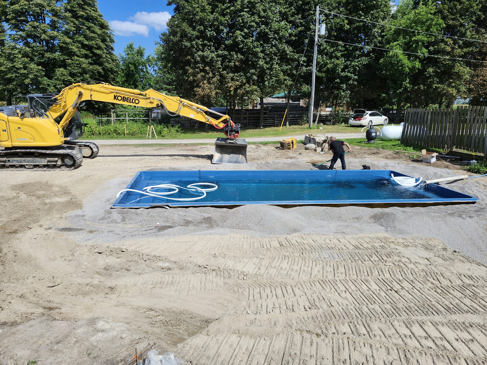 Backfilling & Filling the Pool